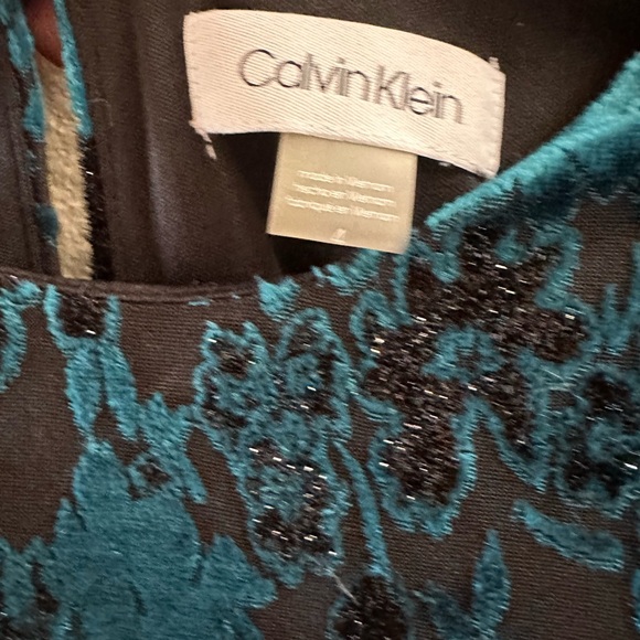 Calvin Klein Sz 4 NWT A Line Cocktail Dress - Picture 3 of 9